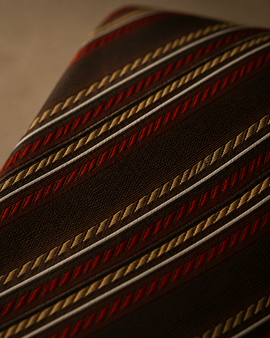 The vintage textile lining